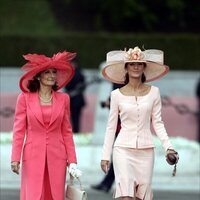 Paloma Rocasolano y Telma Ortiz en la boda de Felipe y Letizia