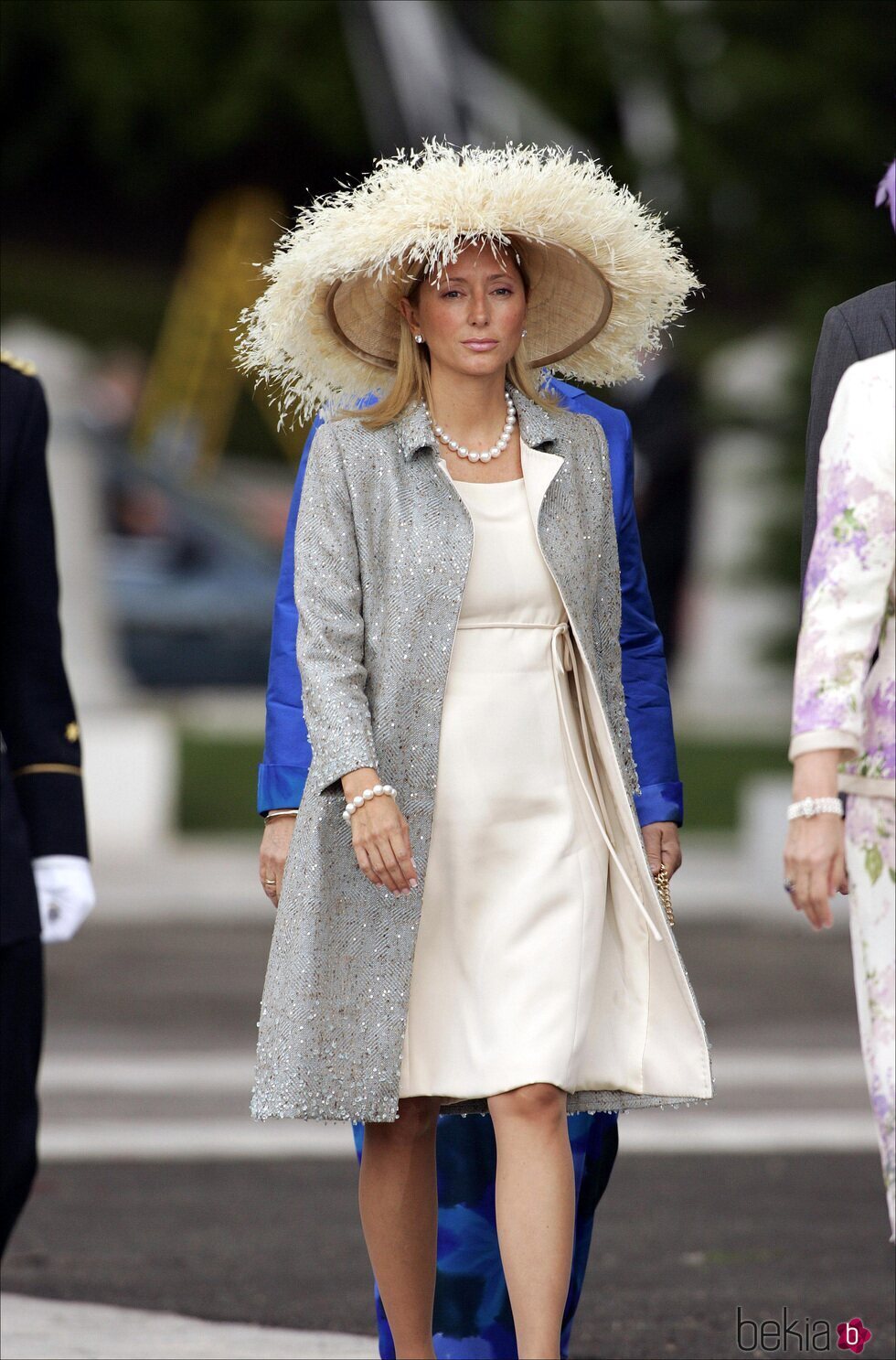 Marie Chantal de Grecia en la boda de Felipe y Letizia