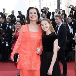 Carole Bouquet y Darya Rassam en la premiere de 'Le Comte de Monte-Cristo'