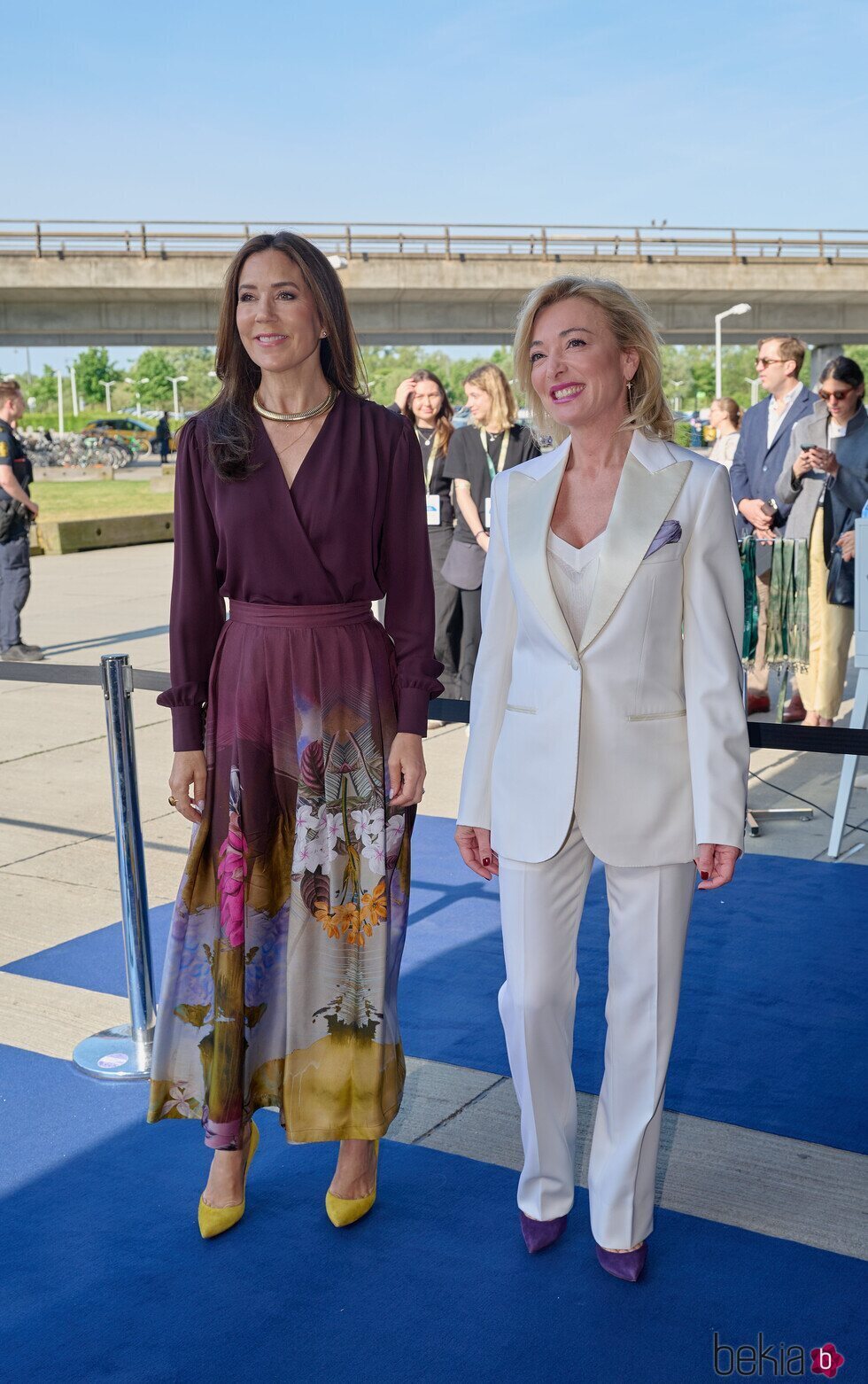 Mary de Dinamarca en la Cumbre Mundial de la Moda en Copenhague