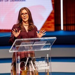 Mary de Dinamarca en su discurso en la Cumbre Mundial de la Moda en Copenhague