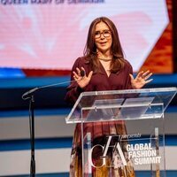 Mary de Dinamarca en su discurso en la Cumbre Mundial de la Moda en Copenhague