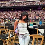 Aitana Ocaña en el concierto de Taylor Swift en Madrid