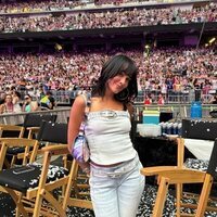 Aitana Ocaña en el concierto de Taylor Swift en Madrid