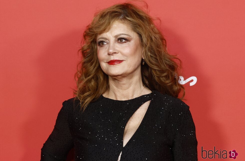 Susan Sarandon en la alfombra roja de los ELLE Style Awards 2024