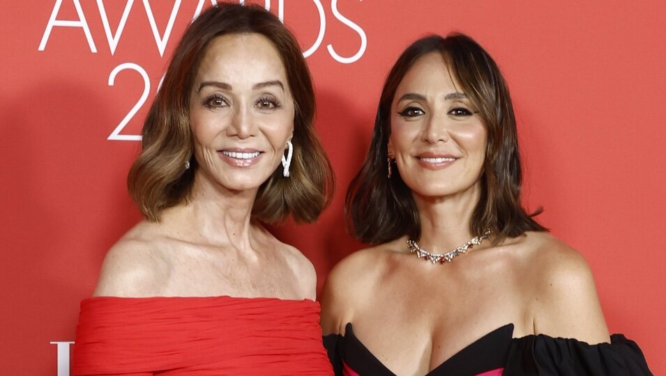 Tamara Falcó e Isbael Preysler Isabel Preysler y Tamara Falcó en la alfombra roja de los ELLE Style Awards 2024