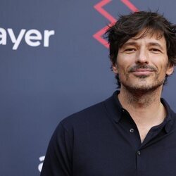 Andrés Velencoso en la fiesta del aniversario de Atresplayer