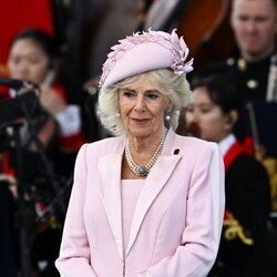 La Reina Camilla, muy emocionada en el 80 aniversario del Desembarco de Normandía