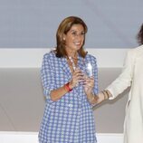 Pilar García de la Granja y Ana Botín en la clausura de la XVI Convocatoria 'Euros de tu Nómina'