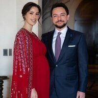 Hussein y Rajwa de Jordania en el Jubileo de Plata de Abdalá de Jordania