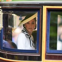 Kate Middleton durante el desfile del Trooping the Colour 2024