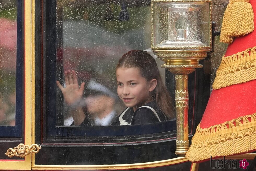 La Princesa Charlotte en el Trooping the Colour 2024