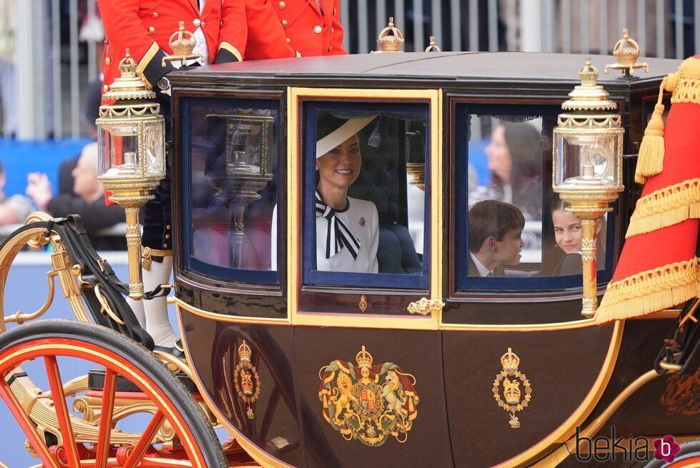 Kate Middleton durante el Trooping The Colour 2024