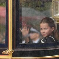 La Princesa Charlotte durante el desfile del Trooping the Colour 2024