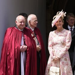 Sophie de Edimburgo en la procesión de la Orden de la Jarretera 2024