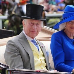 Los Reyes Carlos y Camilla en Ascot 2024