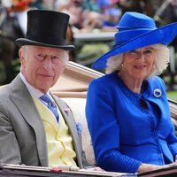 Los Reyes Carlos y Camilla en Ascot 2024