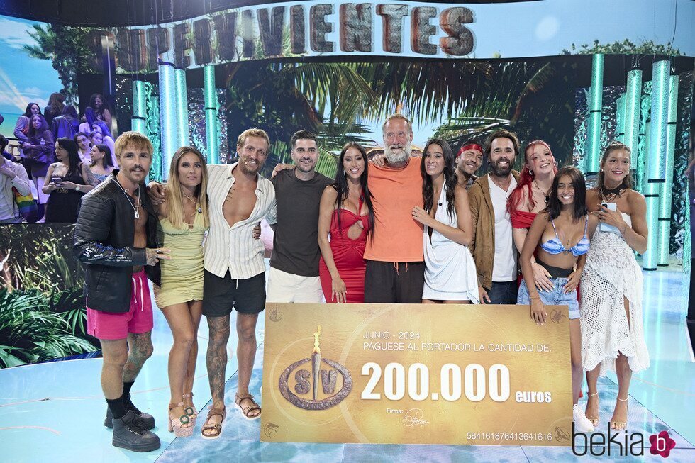 Los concursantes de 'Supervivientes 2024' en la gran final