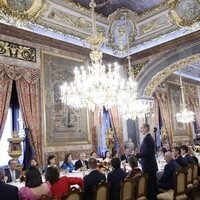 El Rey Felipe VI en el brindis del almuerzo por su décimo aniversario de reinado