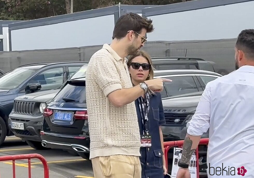 Gerard Piqué y Clara Chía acuden al Gran Premio de España de Fórmula 1