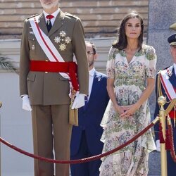 Los Reyes Felipe y Letizia en el nombramiento a la Princesa Leonor como Dama Alférez Cadete