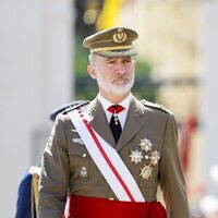 El Rey Felipe VI en el nombramiento a la Princesa Leonor como Dama Alférez Cadete