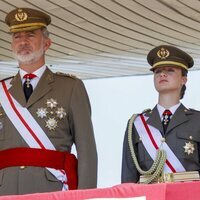 El Rey Felipe VI y la Princesa Leonor en su primer acto oficial conjunto