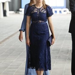 La Princesa Leonor y la Infanta Sofía a su llegada a los Premios Princesa de Girona 2024