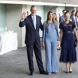 Los Reyes Felipe y Letizia, la Princesa Leonor y la Infanta Sofía en los Premios Princesa de Girona 2024