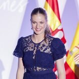 La Princesa Leonor, muy sonriente en los Premios Princesa de Girona 2024