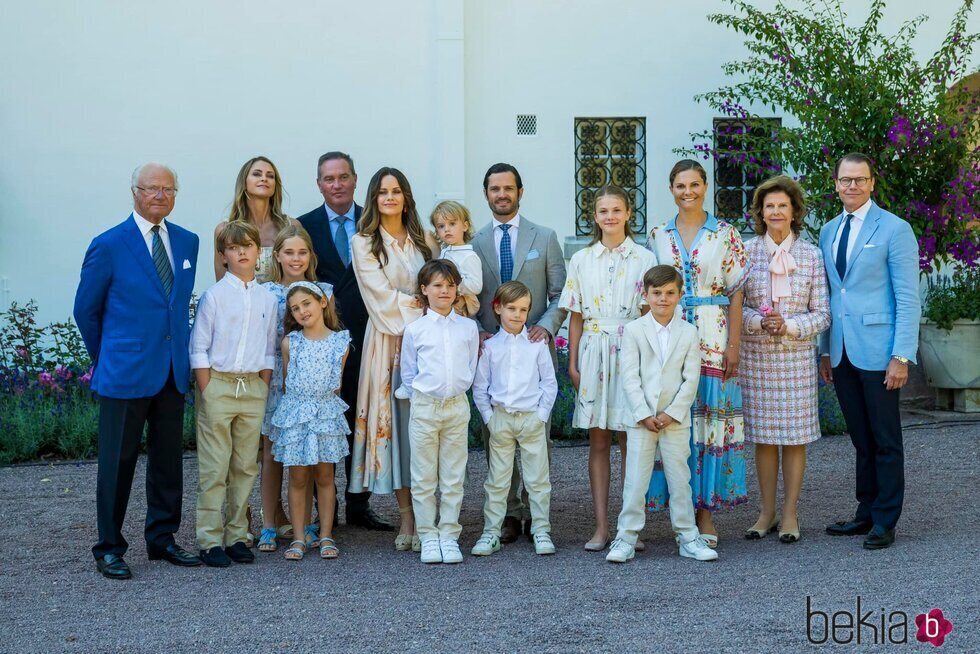 La Familia Real Sueca en el 47 cumpleaños de Victoria de Suecia