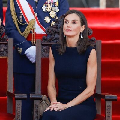 Los Reyes Felipe y Letizia y la Princesa Leonor en la entrega de Despachos en la Escuela Naval Militar