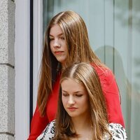 La Princesa Leonor y la Infanta Sofía en la audiencia al Patronato de la Fundación Comité Español de los Colegios del Mundo Unido, Patrocinadores y Alumnos