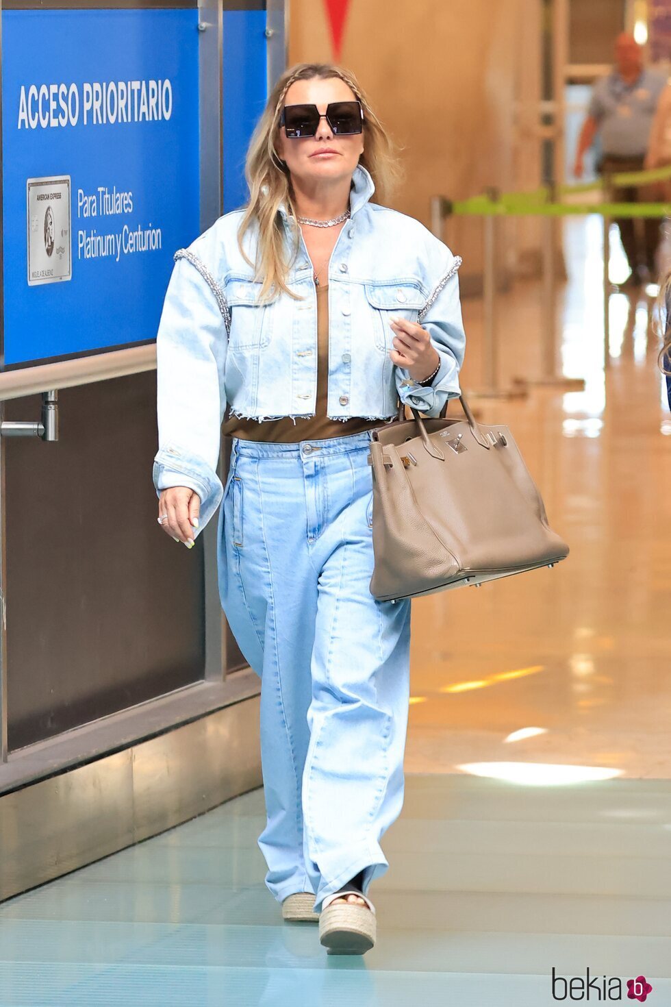 Amaia Montero el día de después de su concierto con Karol G en el Santiago Bernabéu