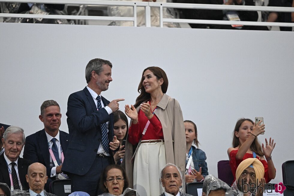 Federico y Mary de Dinamarca en la Ceremonia de Inauguración de los JJOO 2024