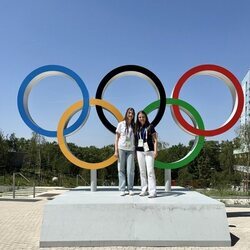 La Princesa Leonor y la Infanta Sofía en la Villa Olímpica de París 2024