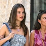 La Princesa Leonor y la Reina Letizia paseando por Mallorca