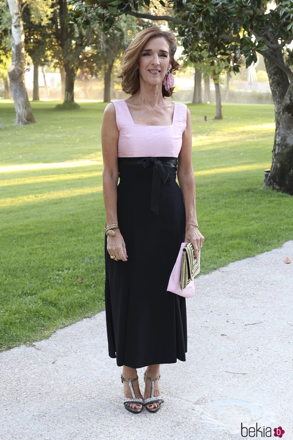 Paloma García Pelayo en la boda de Antonio Rossi y Hugo Fuertes