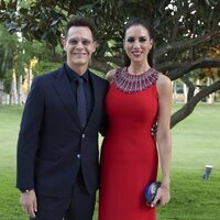 Christian Gálvez y Patricia Pardo en la boda de Antonio Rossi y Hugo Fuertes