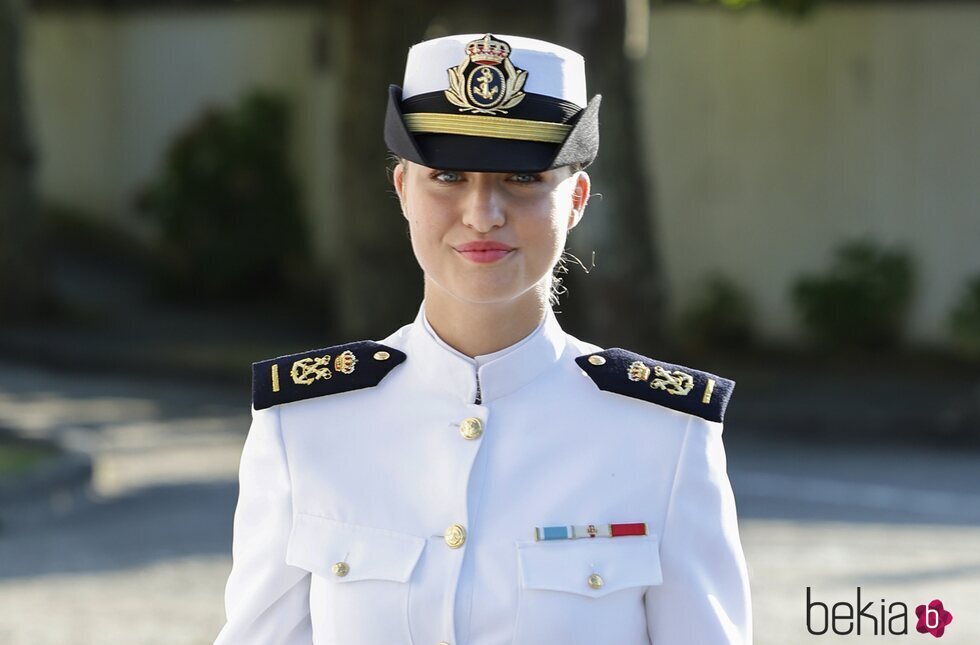 La Princesa Leonor ingresa en la Escuela Naval de Marín, en Pontevedra