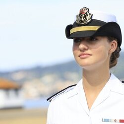 La Princesa Leonor en su instrucción marinera en la Escuela Naval de Marín