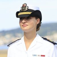 La Princesa Leonor en su instrucción marinera en la Escuela Naval de Marín