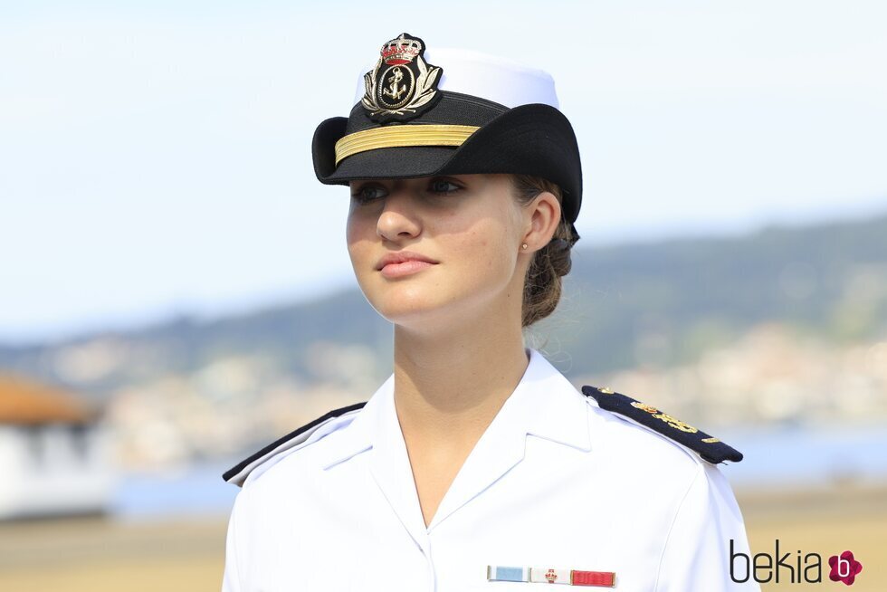 La Princesa Leonor en su instrucción marinera en la Escuela Naval de Marín