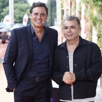 Ion Aramendi y Jorge Javier Vázquez en la presentación de la nueva edición de 'Gran Hermano'