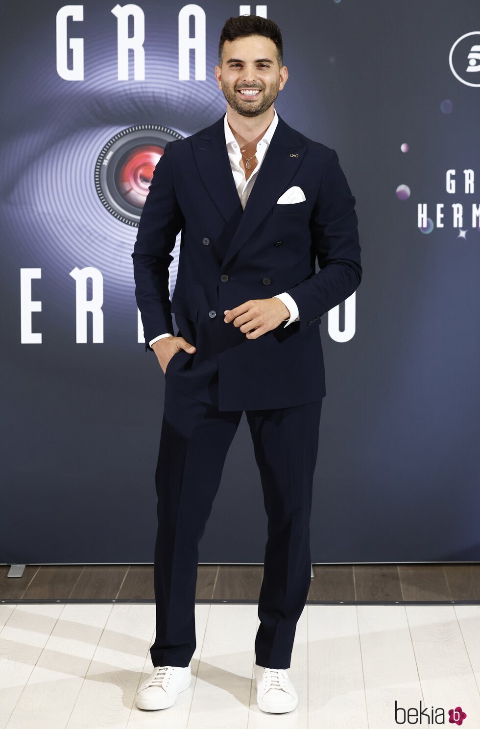 Suso Álvarez posando en la presentación de la nueva edición de 'Gran Hermano'