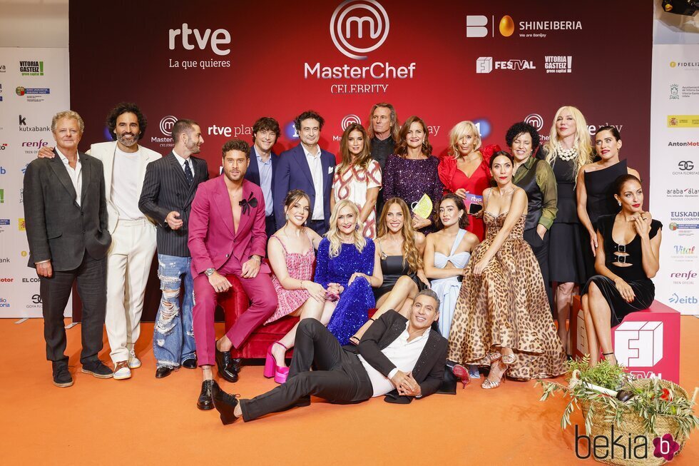 Todos los concursantes de 'MasterChef Celebrity 9' en el FesTVal de Vitoria