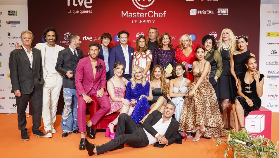 Todos los concursantes de 'MasterChef Celebrity 9' en el FesTVal de Vitoria