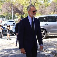 El Rey Felipe VI en el entierro de Juan Gómez-Acebo