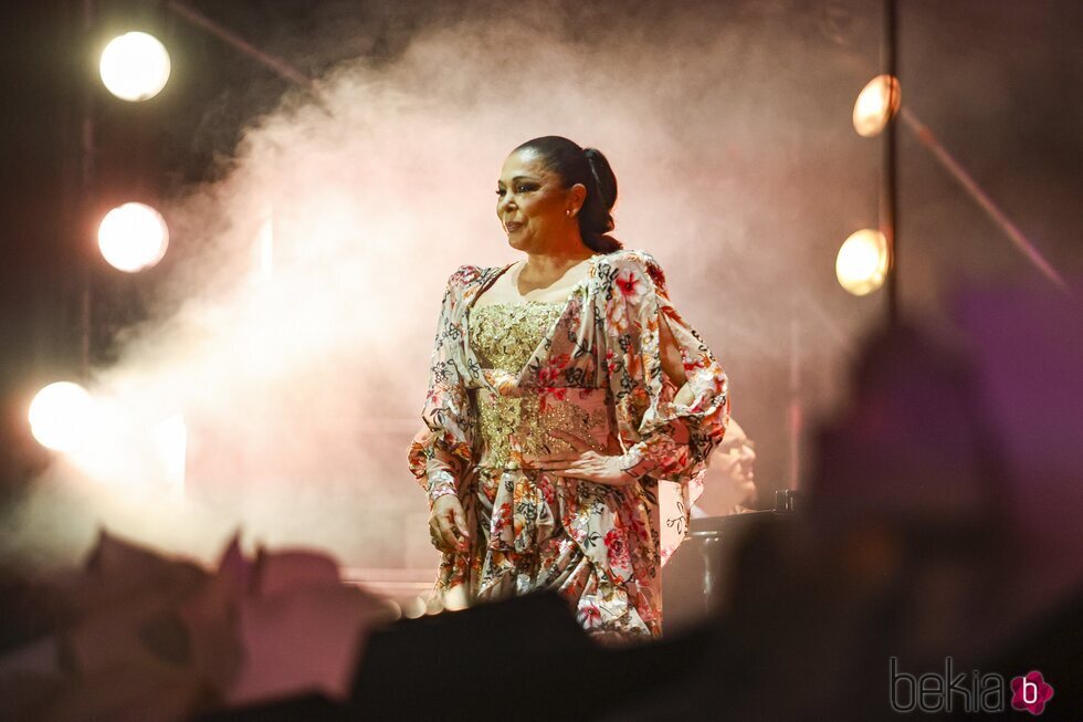 Isabel Pantoja, espléndida en su concierto de Valencia