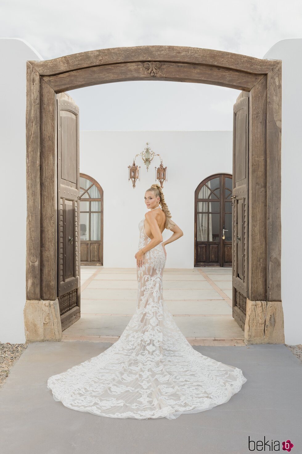 Patricia Montero, espectacular el día de su boda vestida de novia